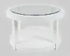 Urban Icon White Round Coffee Table