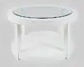 Urban Icon White Round Coffee Table