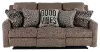 1631/1894-19/2364-48/RECLINING SOFA/OTTER MIDNIGHT Calvin Otter Brown Manual Reclining Sofa