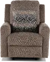 61630-4/1894-19/2364-48/PWR RECL WALL HUG/OTR MIDN Calvin Otter Brown Wall Hugger Power Recliner