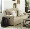 1449.99 Calvin Sand Beige Power Reclining Loveseat