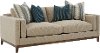 S034770XXX/FIAL01 Kelsey Mid Century Modern Linen Beige Sofa