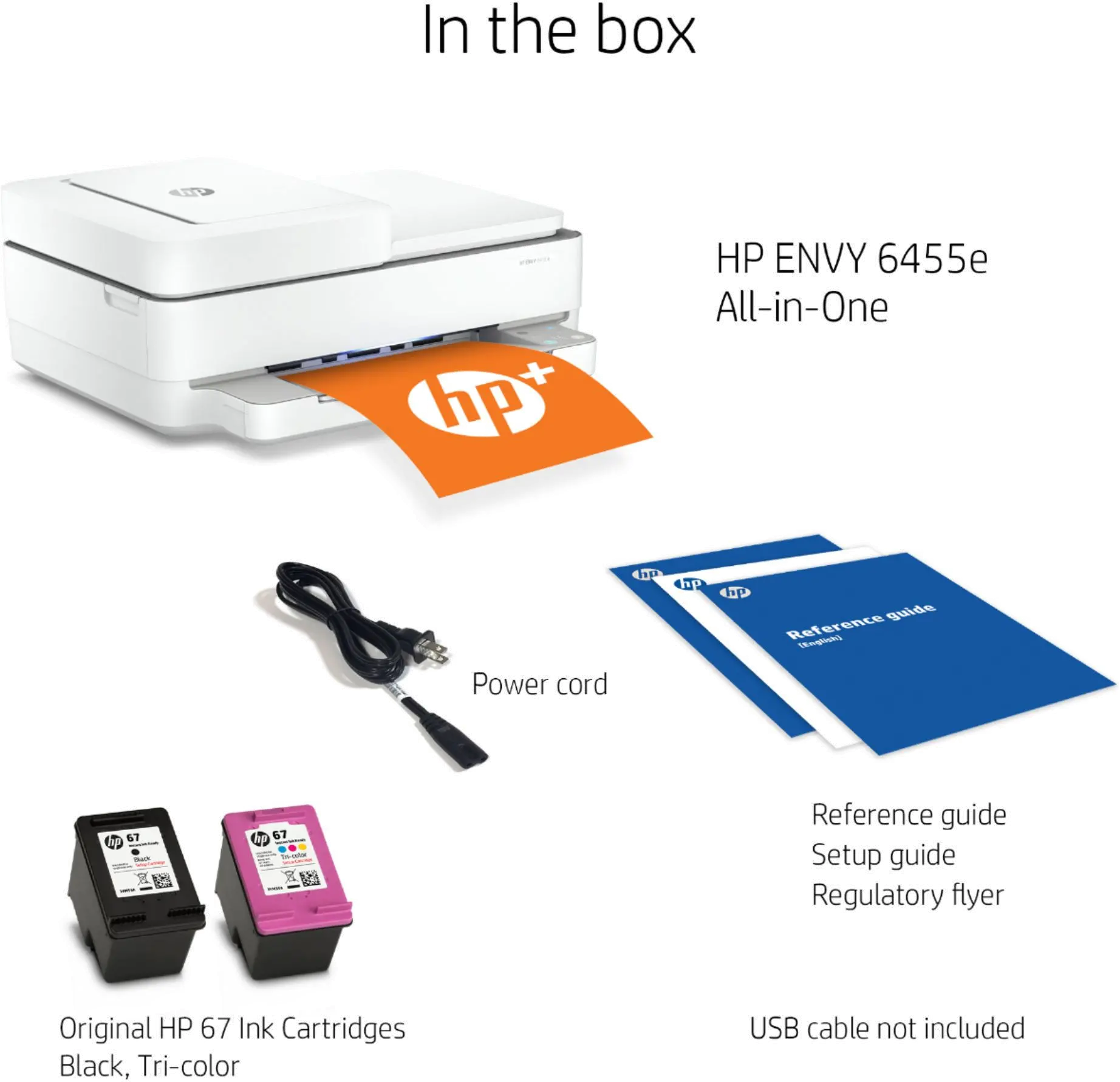 HP ENVY 6455E ALL IN ONE PRINTER HP Envy 6455e All-In-One Printer with 6 Months Free Ink through HP Plus-12