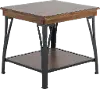 District Cool Copper End Table