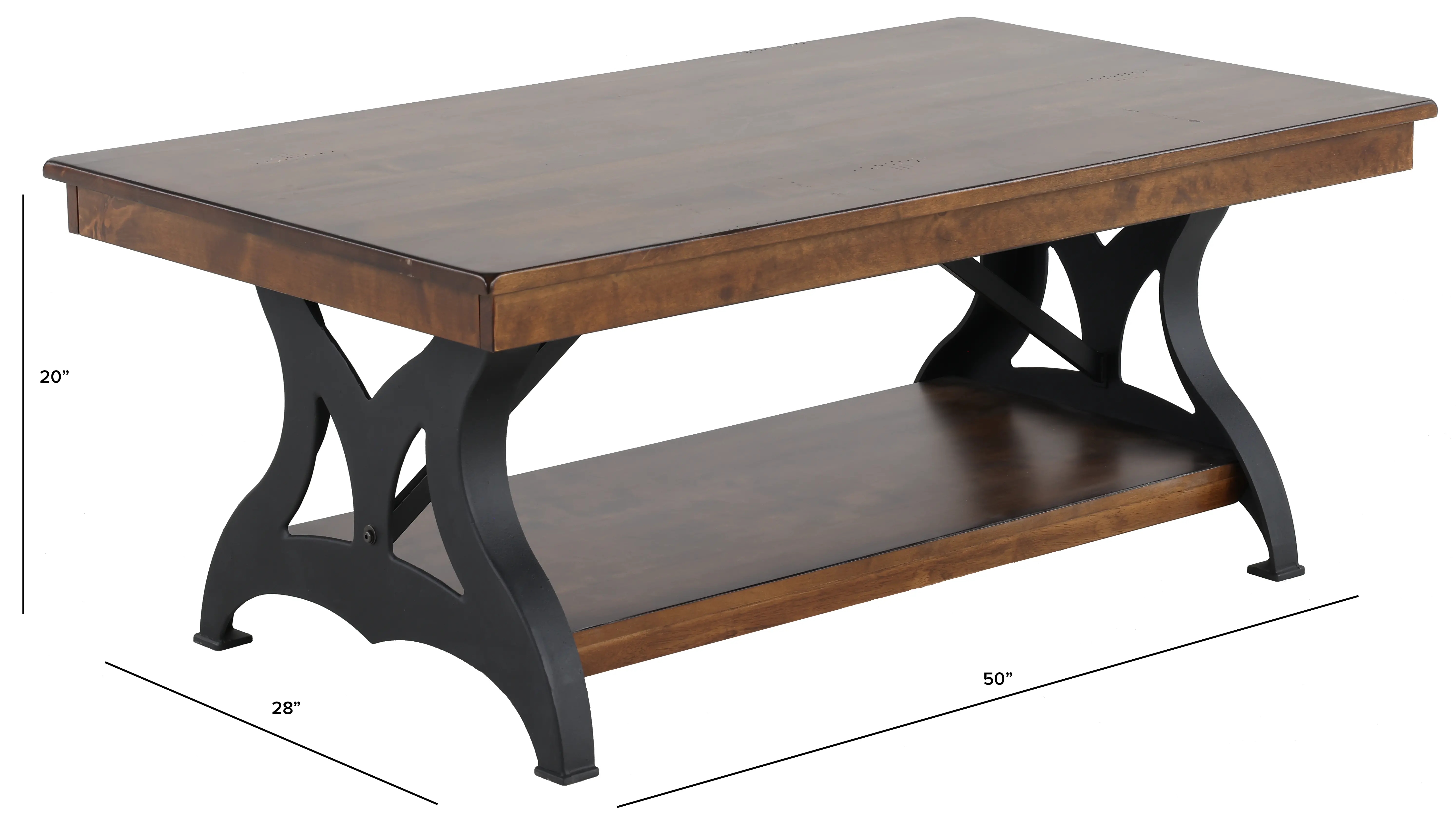 District Cool Copper Coffee Table-3