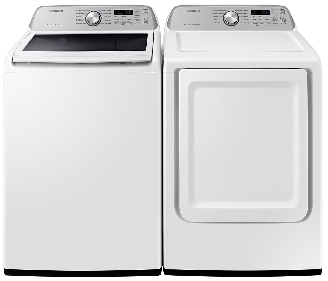 KIT Samsung White Electric Laundry Pair - 3400-1