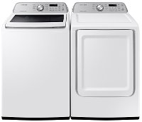 KIT Samsung White Electric Laundry Pair - 3400