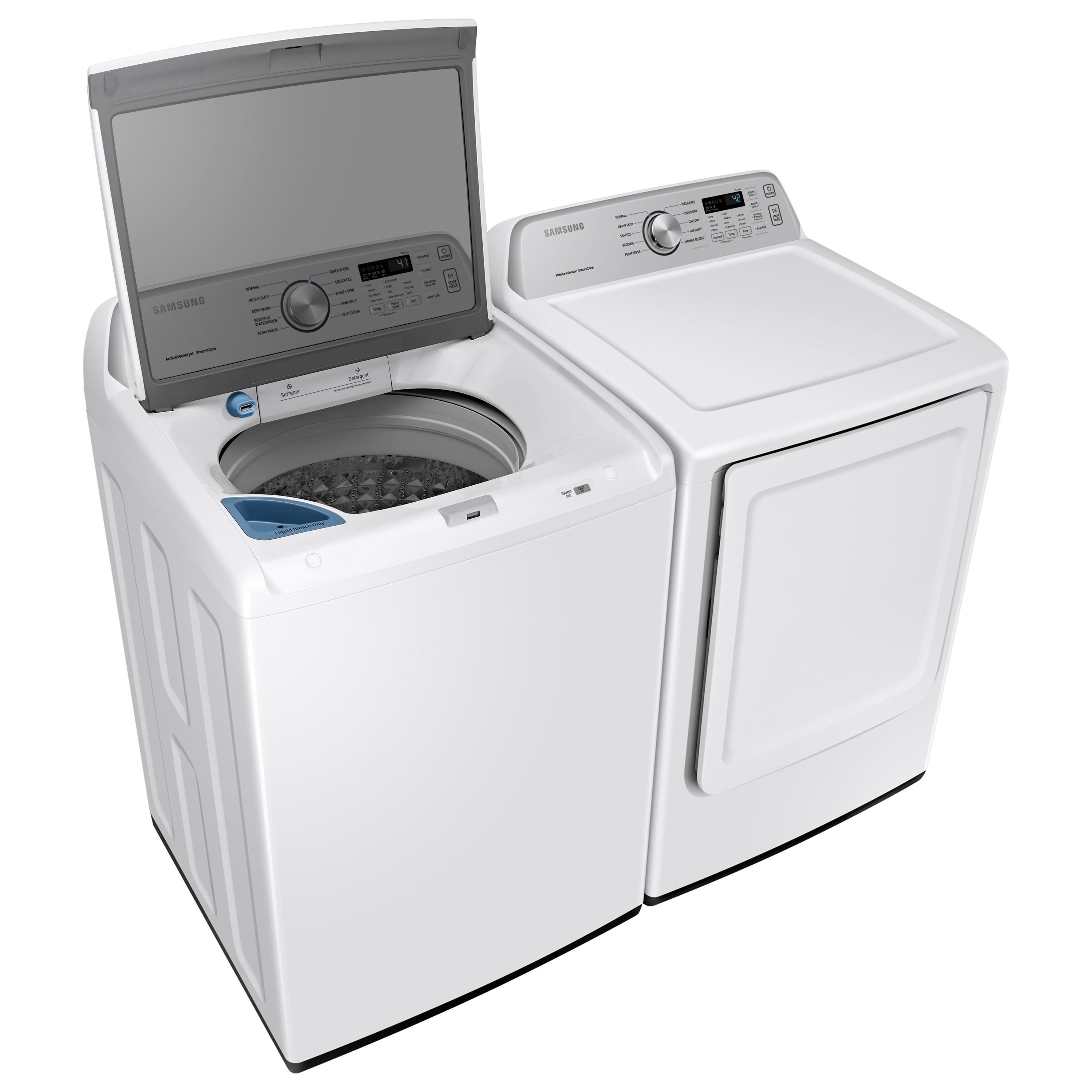 KIT Samsung White Electric Laundry Pair - 3400-2