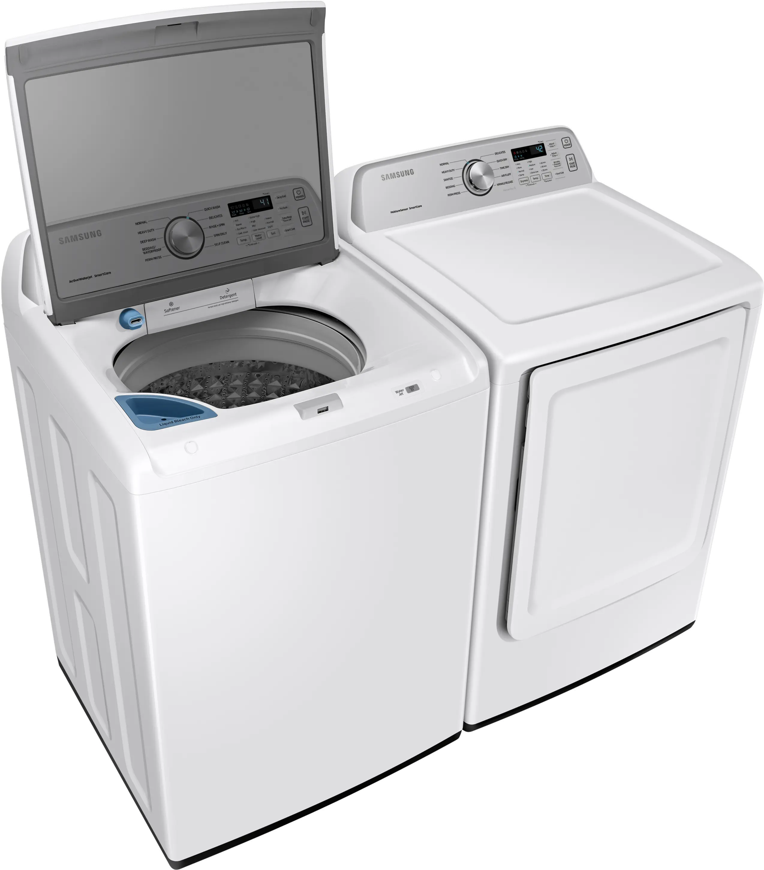KIT Samsung White Electric Laundry Pair - 3400-2