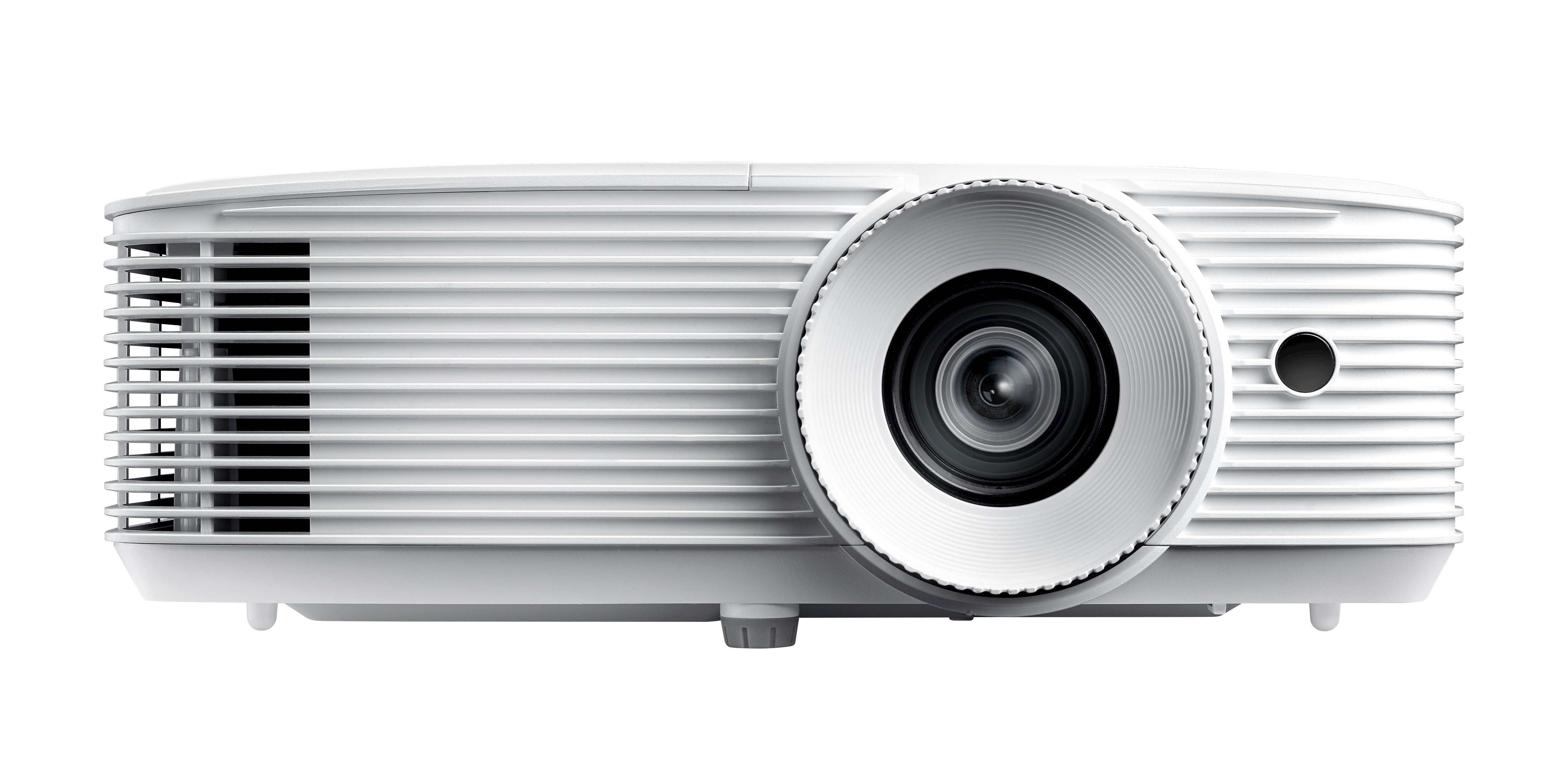 White Optoma 1080p Projector-5