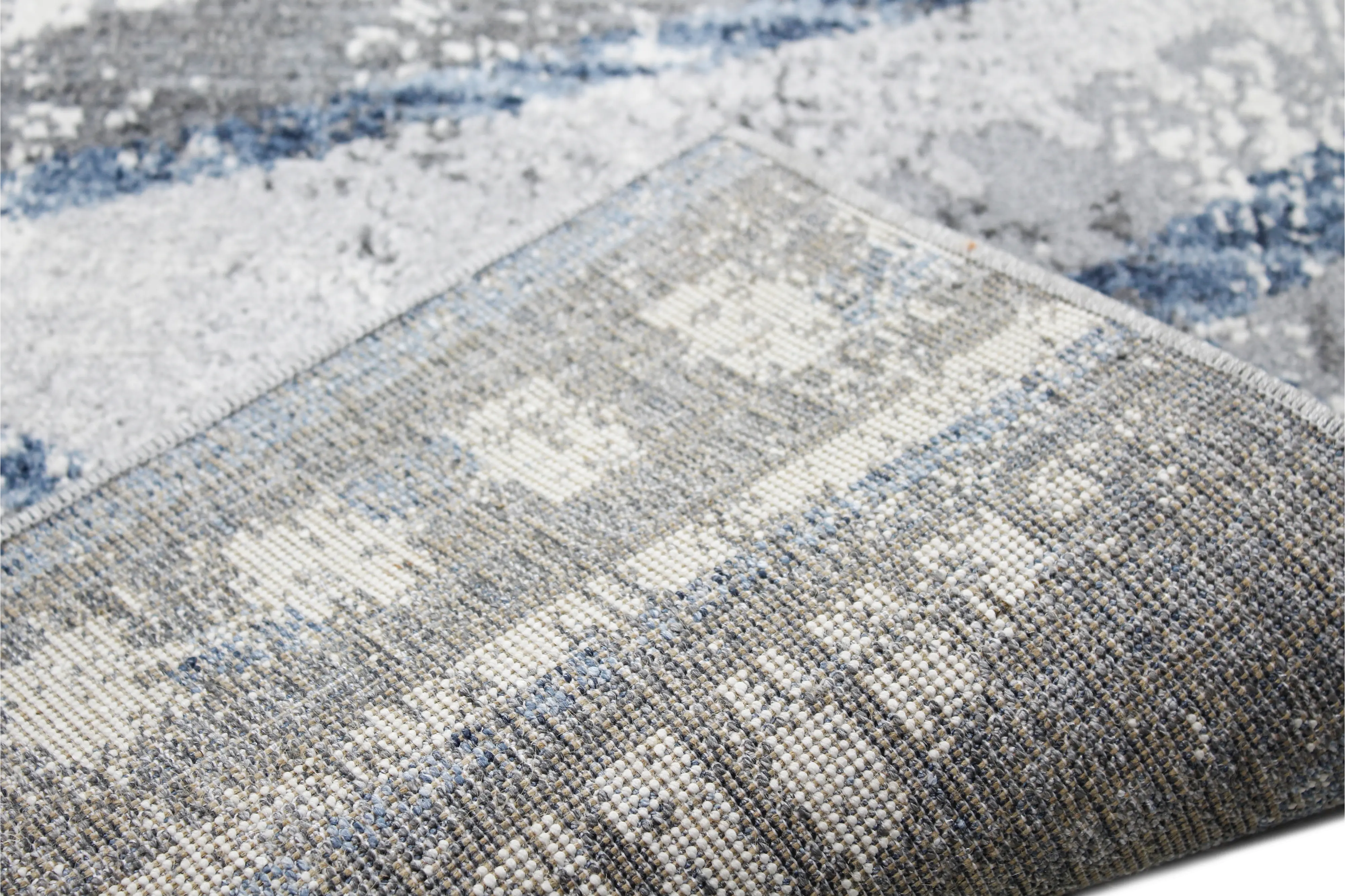 Aspen 5' x 8' Ivory and Gray Area Rug-4