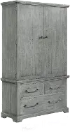 Beach House Gray Armoire