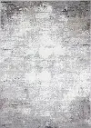 C190-IVGY-4X6-CA106 Carlyle 4 x 6 Contemporary Ivory and Gray Area Rug