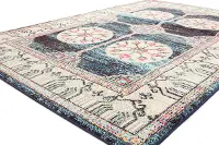 Dakota 8 x 10 Transitional Navy Blue Area Rug