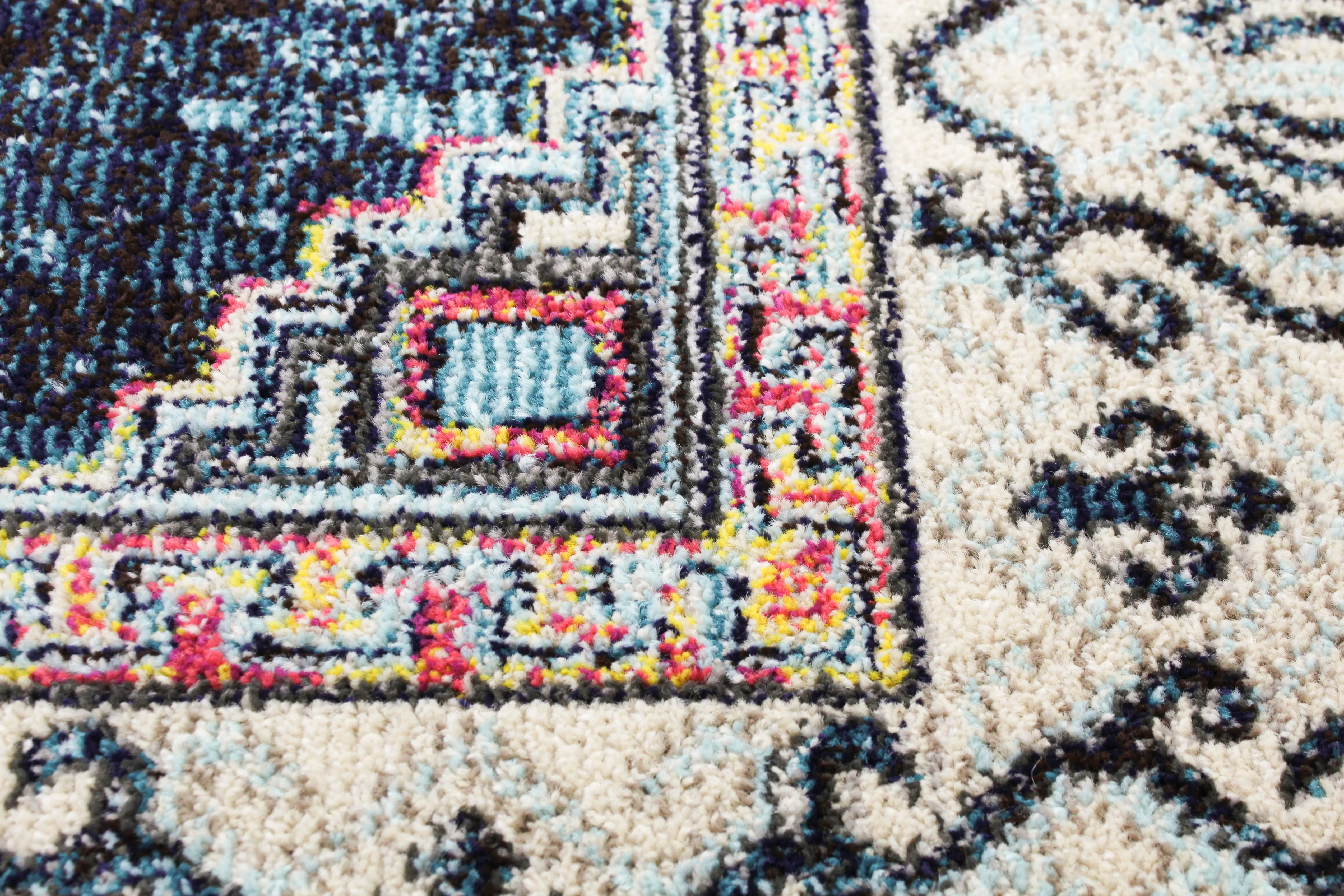 Dakota 8 x 10 Transitional Navy Blue Area Rug-4