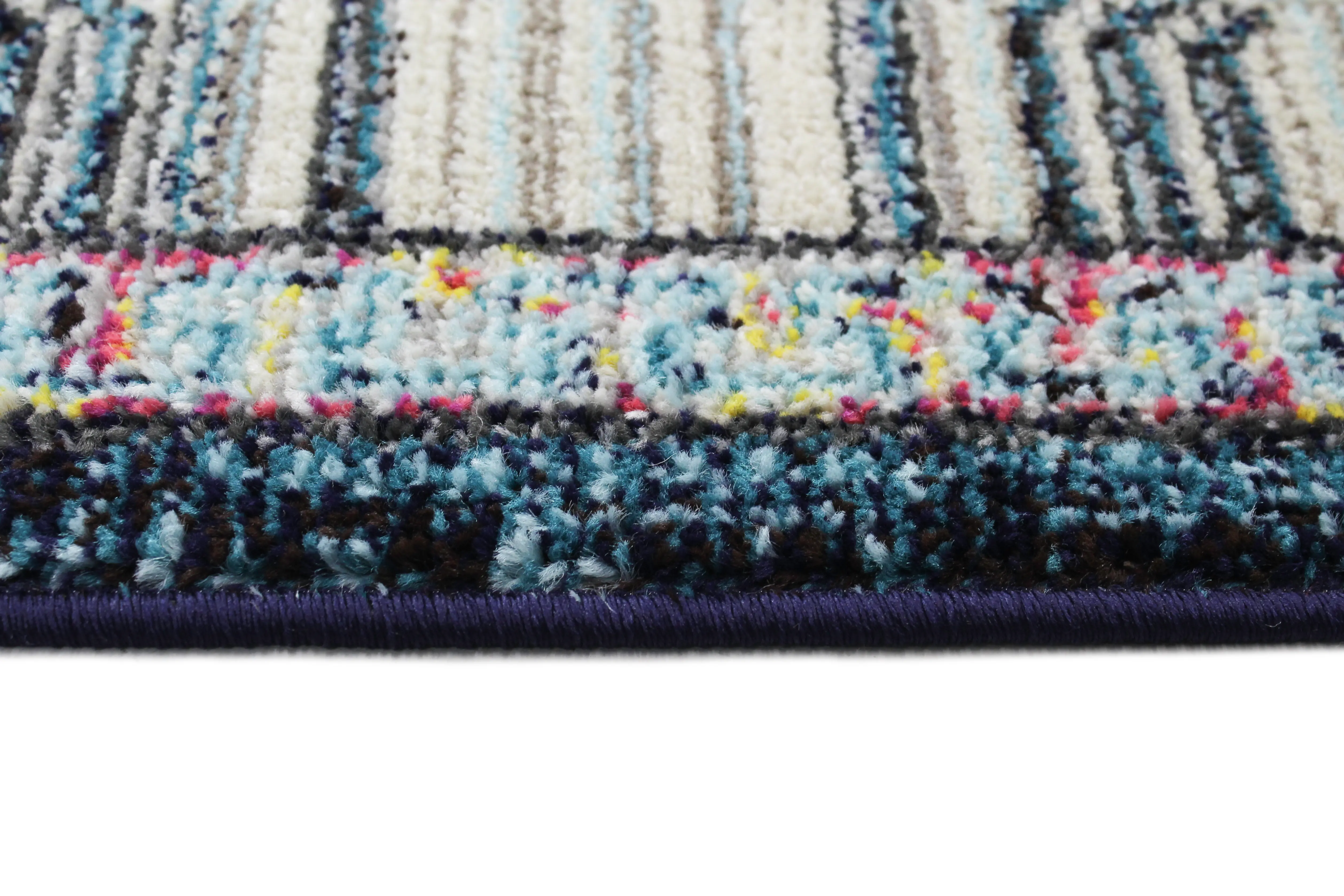 Dakota 8 x 10 Transitional Navy Blue Area Rug-5