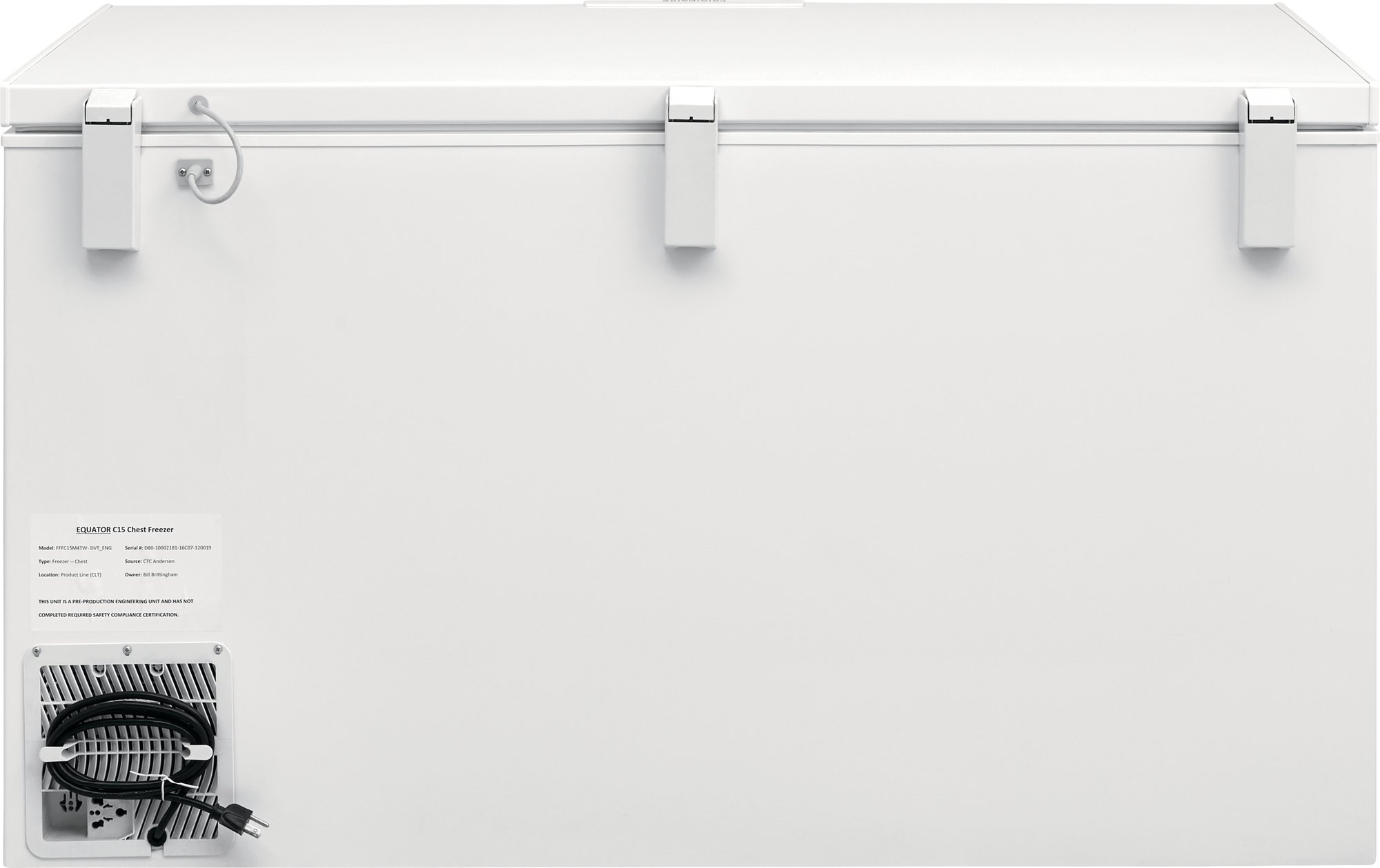 FFCL1542AW Frigidaire Chest Freezer - 14.8 cu. ft. White-7