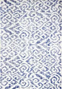 Everek 8 x 10 Nahum Blue and Gray Area Rug