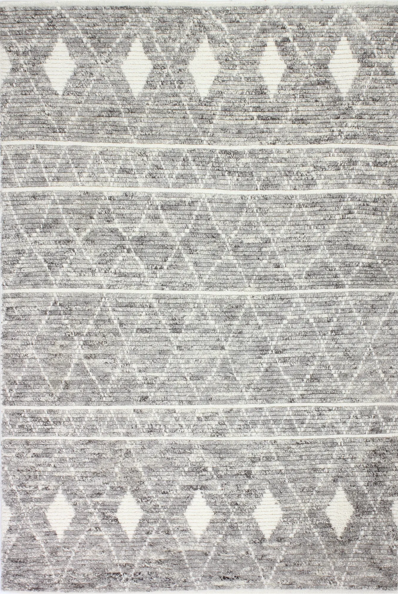 Marrakesh 8 x 10 Moroccan Gray Area Rug-1
