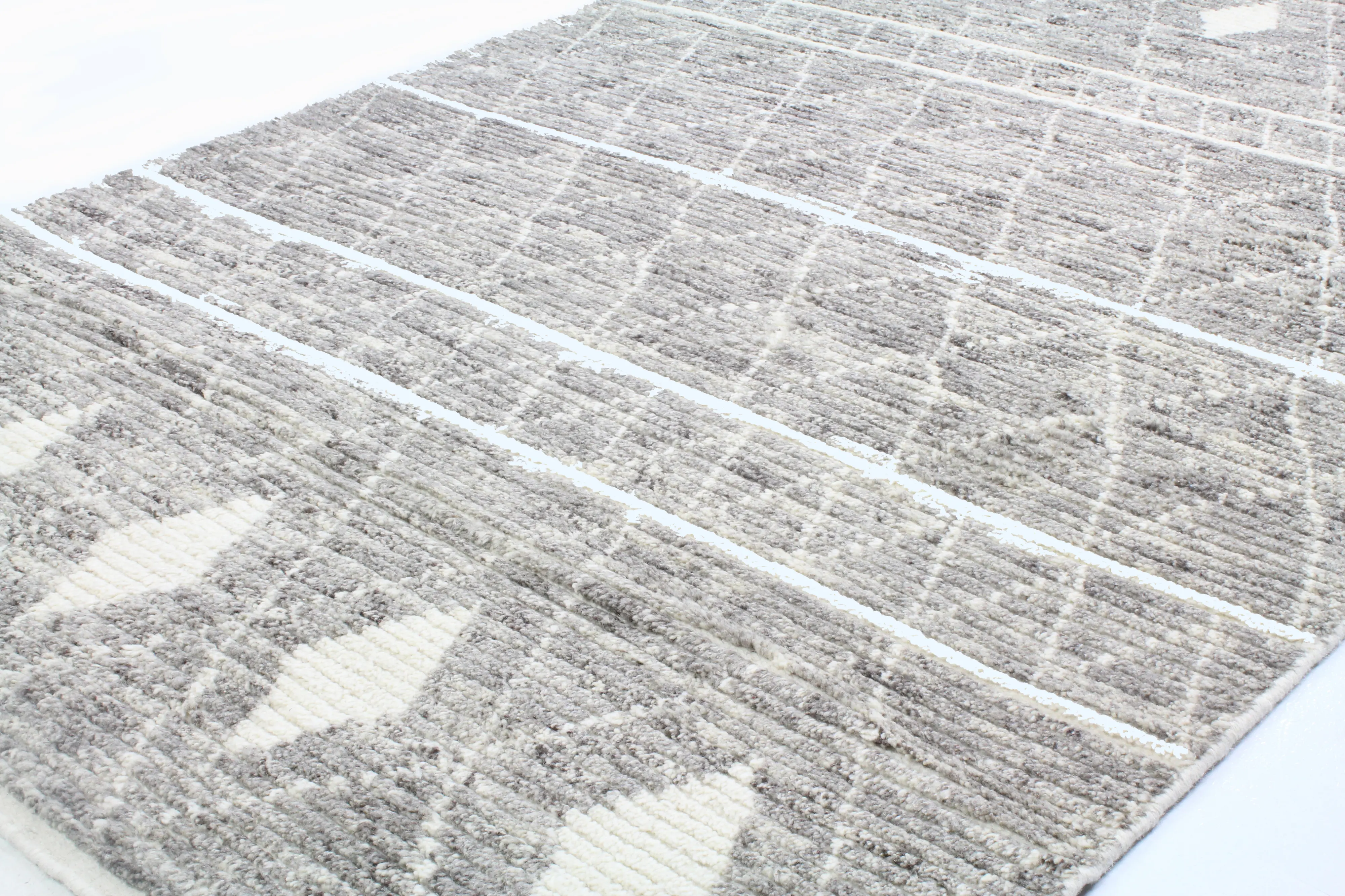 Marrakesh 8 x 10 Moroccan Gray Area Rug-3