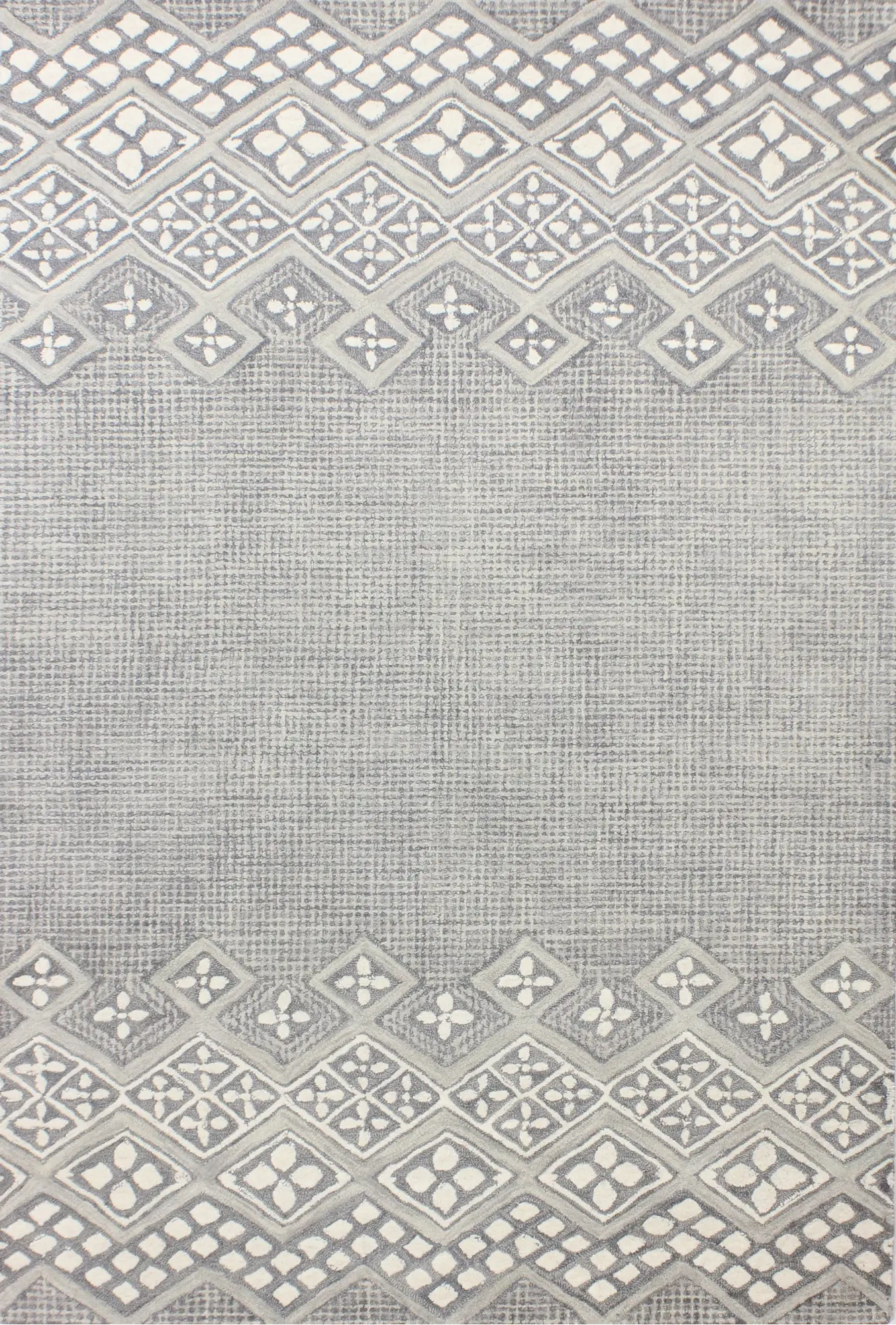 Venezia 9 x 12 Esmeralda Gray Area Rug-1