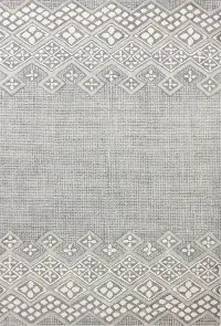 Venezia 9 x 12 Esmeralda Gray Area Rug