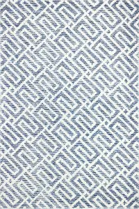 Venezia 8 x 10 Ellis Ivory Blue Area Rug