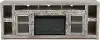 Avery Loft Gray 84 Fireplace TV Stand