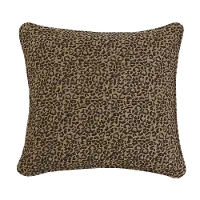 Adrienne Leopard Tan and Black Euro Sham