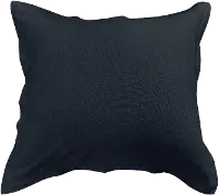 Nubby Navy Blue Euro Sham