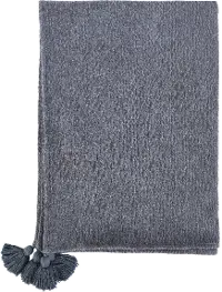 Transitional Blue Carmela Saltwater Throw Blanket