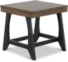 Ralston Honey and Black End Table