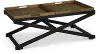 Clearance Topeka Two Tone Cherry and Black Coffee Table