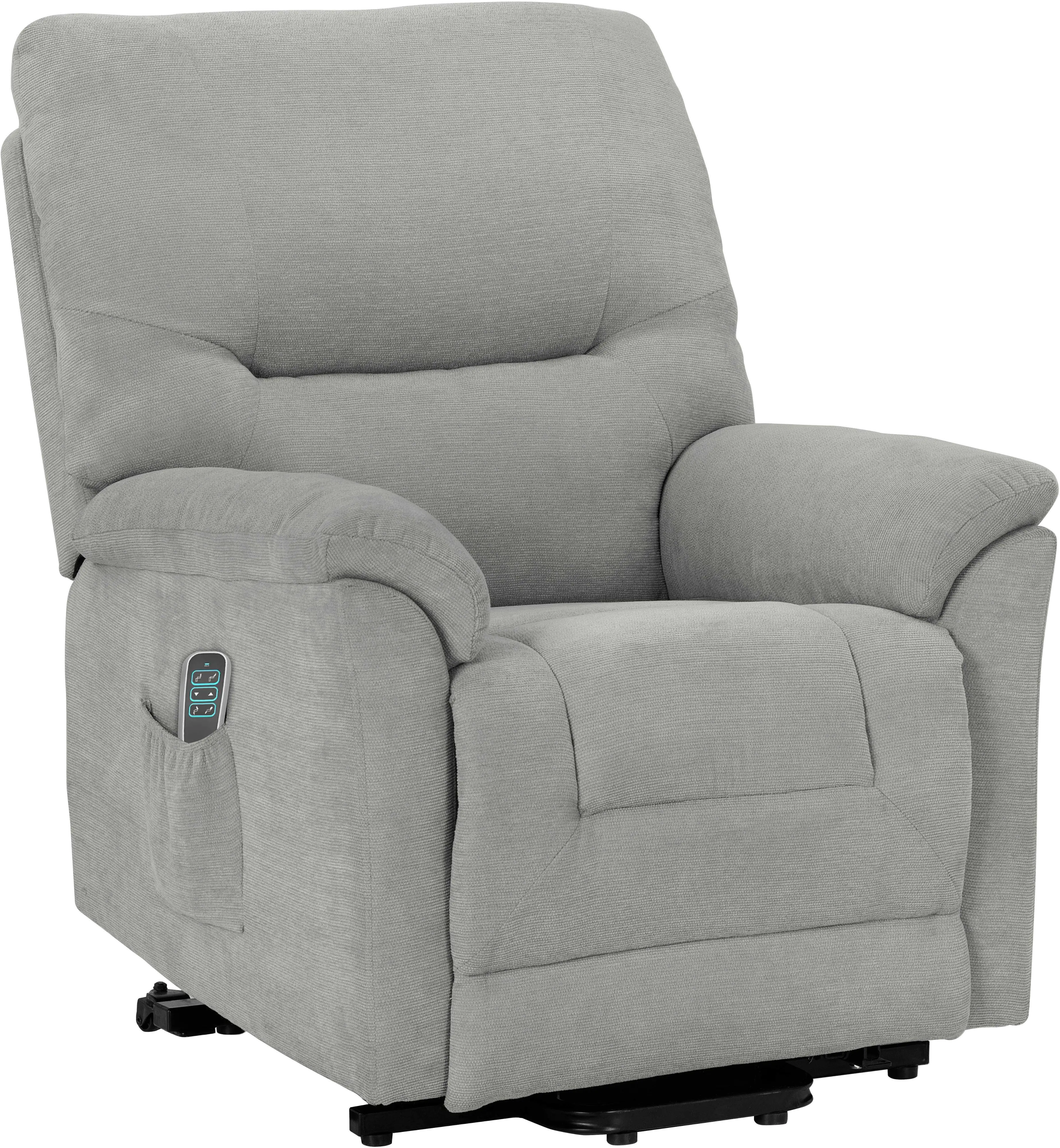 Lucca Gray Power Lift Chair-2