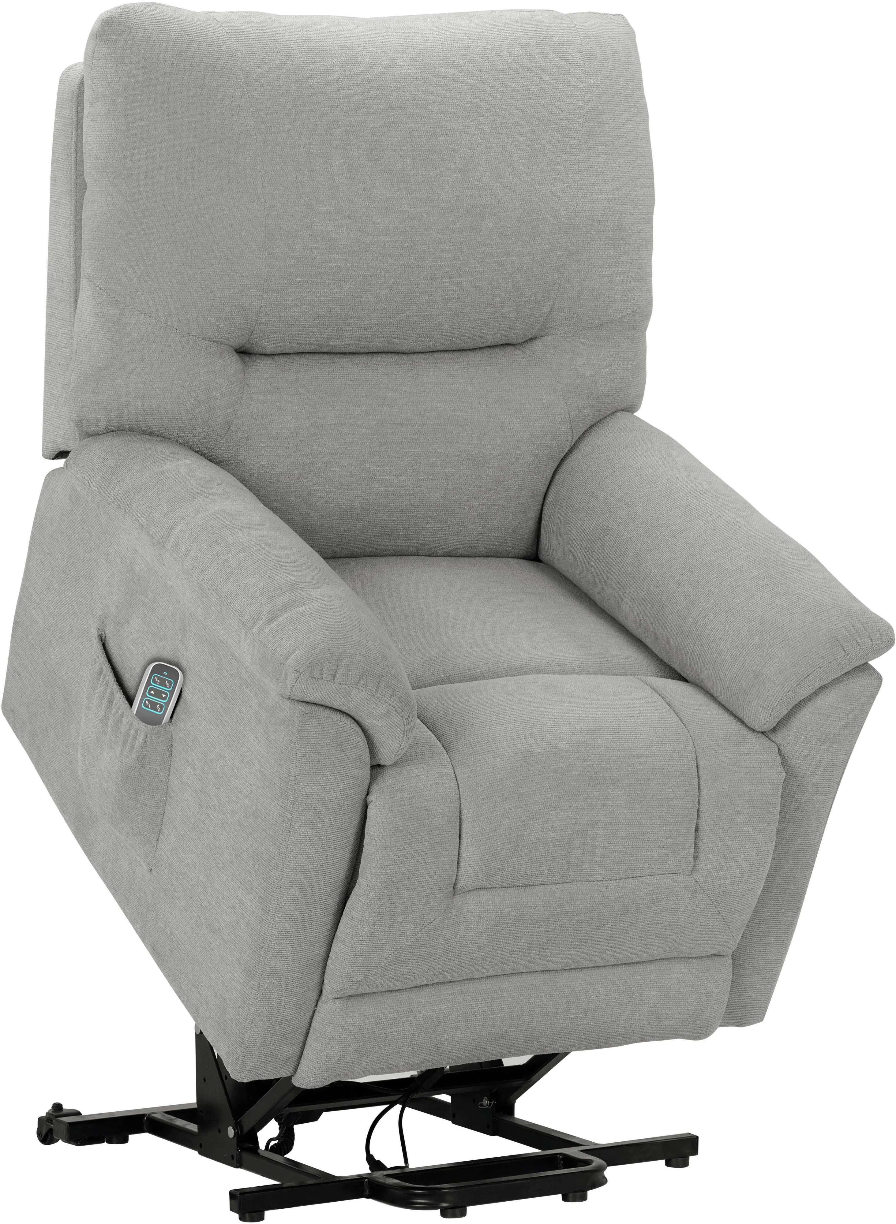 Lucca Gray Power Lift Chair-3