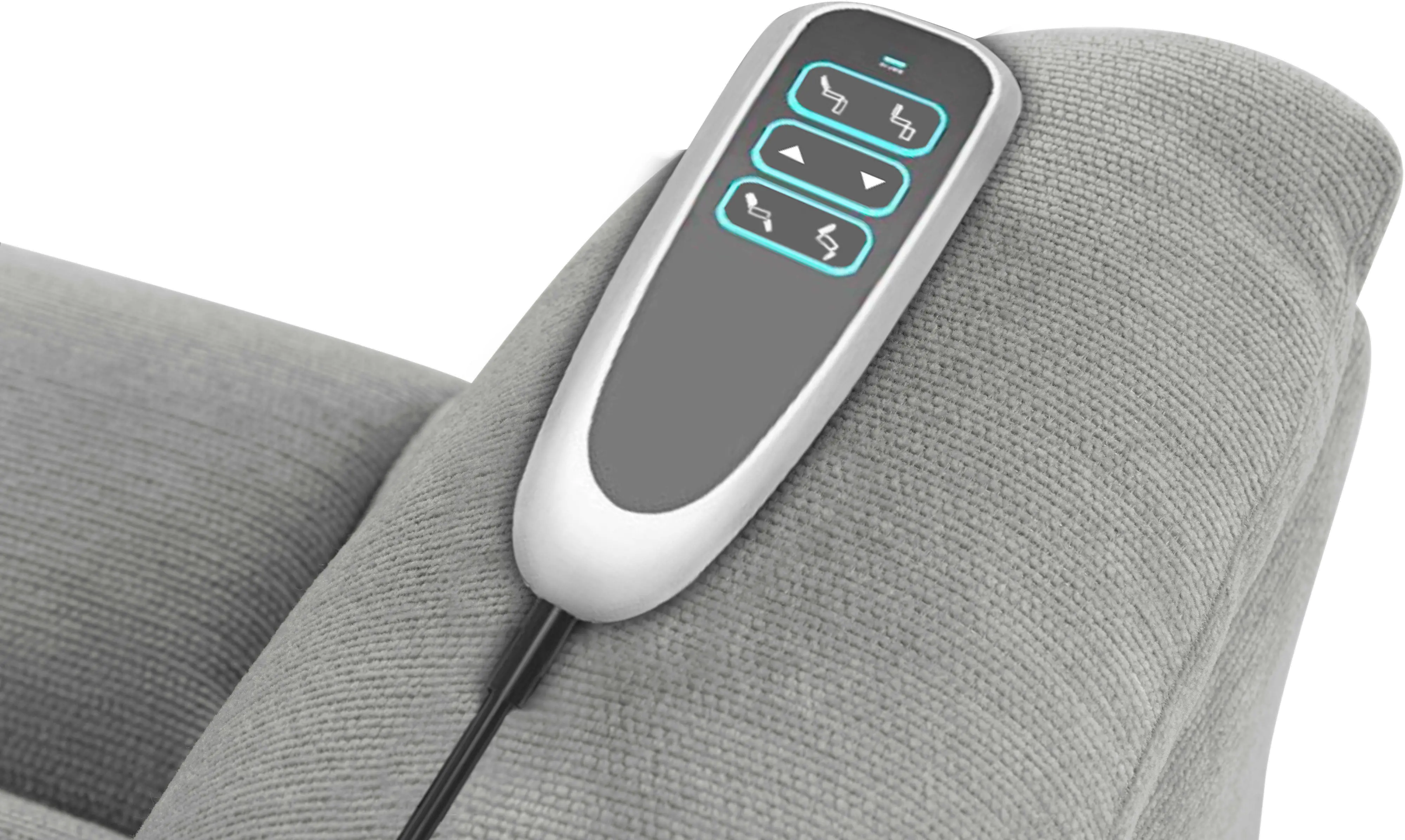 Lucca Gray Power Lift Chair-4