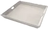 Westwood White Tabletop Wood Tray with Cut Out Handles