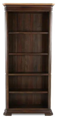 Sonoma Coffee Brown Open Bookcase