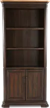 Sonoma Coffee Brown Storage Bookcase