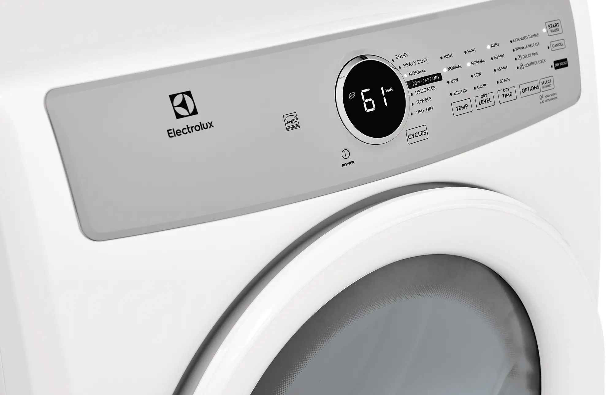 ELFG7337AW Electrolux Gas Dryer - White, ELF7337A-6