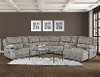 Brenham Latte Brown 4-Piece Reclining Sectional