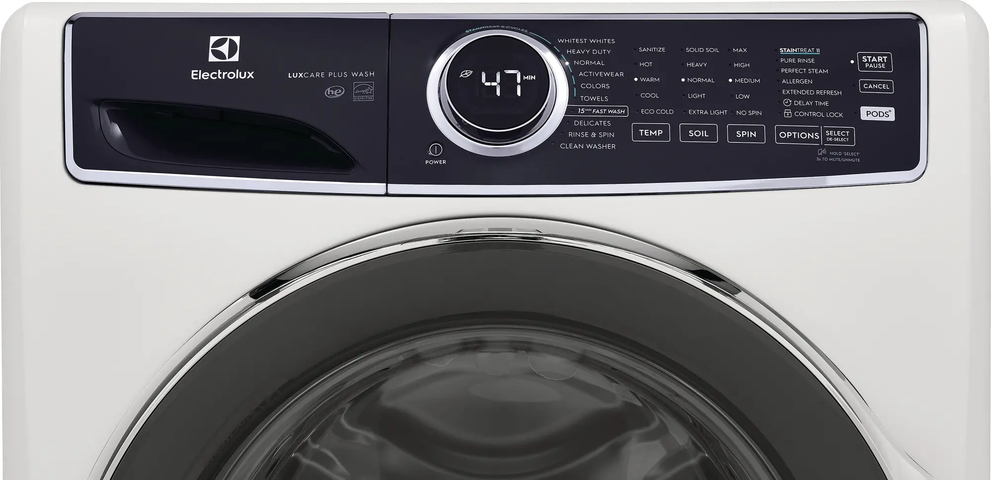 ELFW7537AW Electrolux Front Load Washer - White 7537A-2