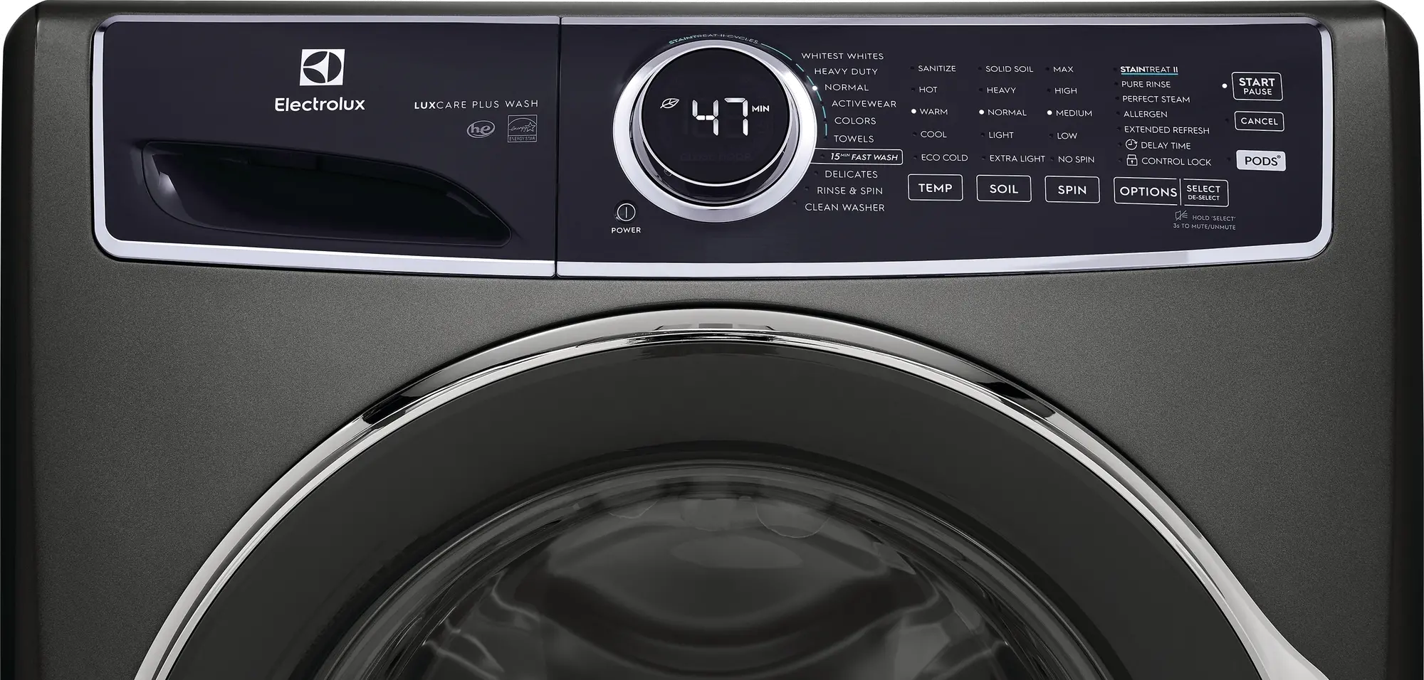ELFW7537AT Electrolux Front Load Washer - Titanium, ELF7537A-3