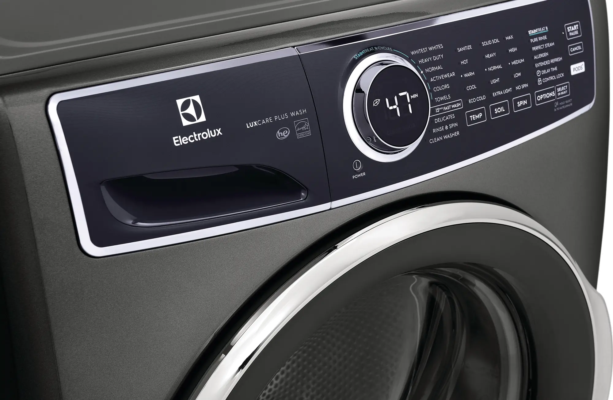 ELFW7537AT Electrolux Front Load Washer - Titanium, ELF7537A-4