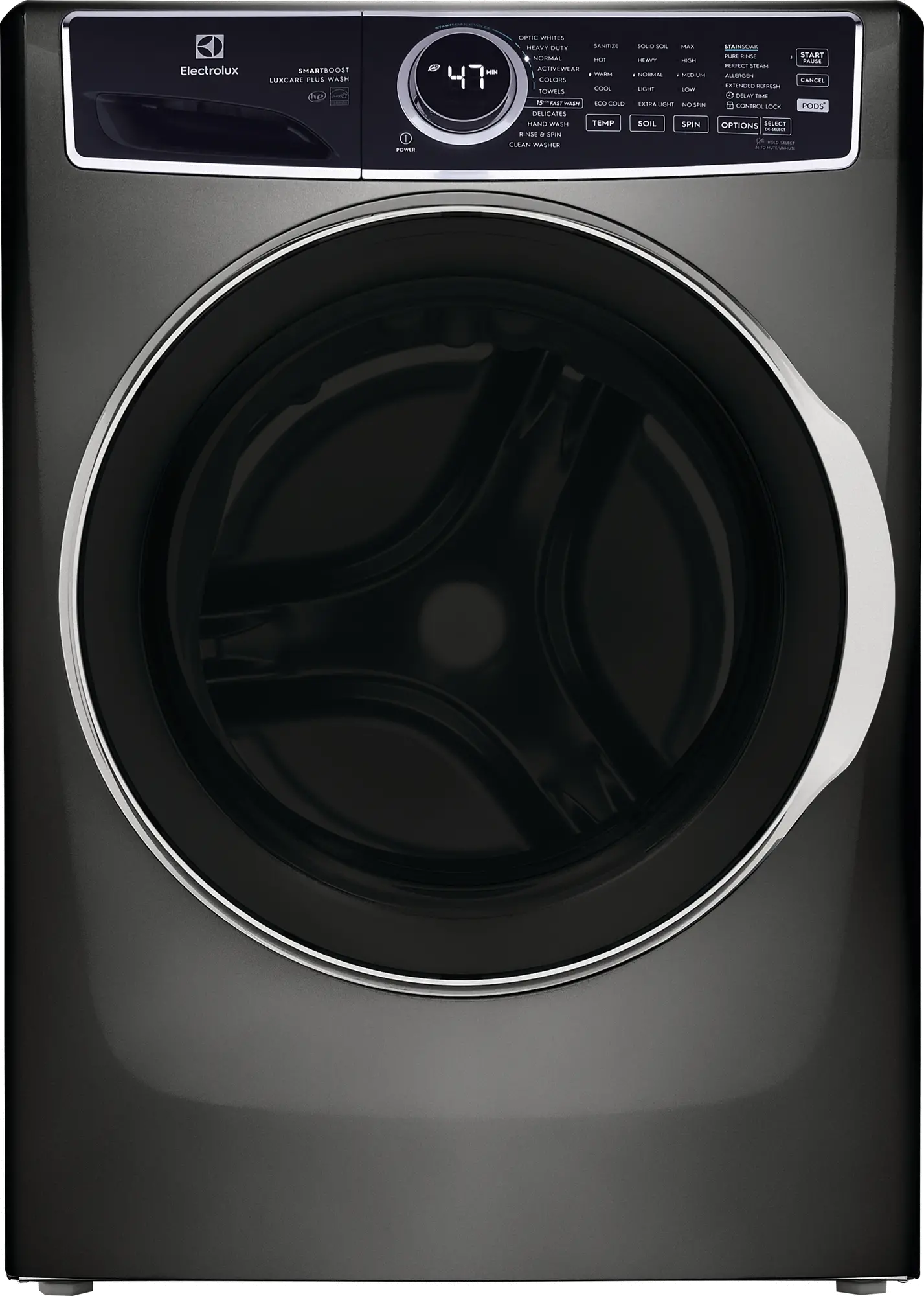 ELFW7637AT Electrolux 4.5 cu ft Front Load Washer with LuxCare Plus Wash - Titanium-1