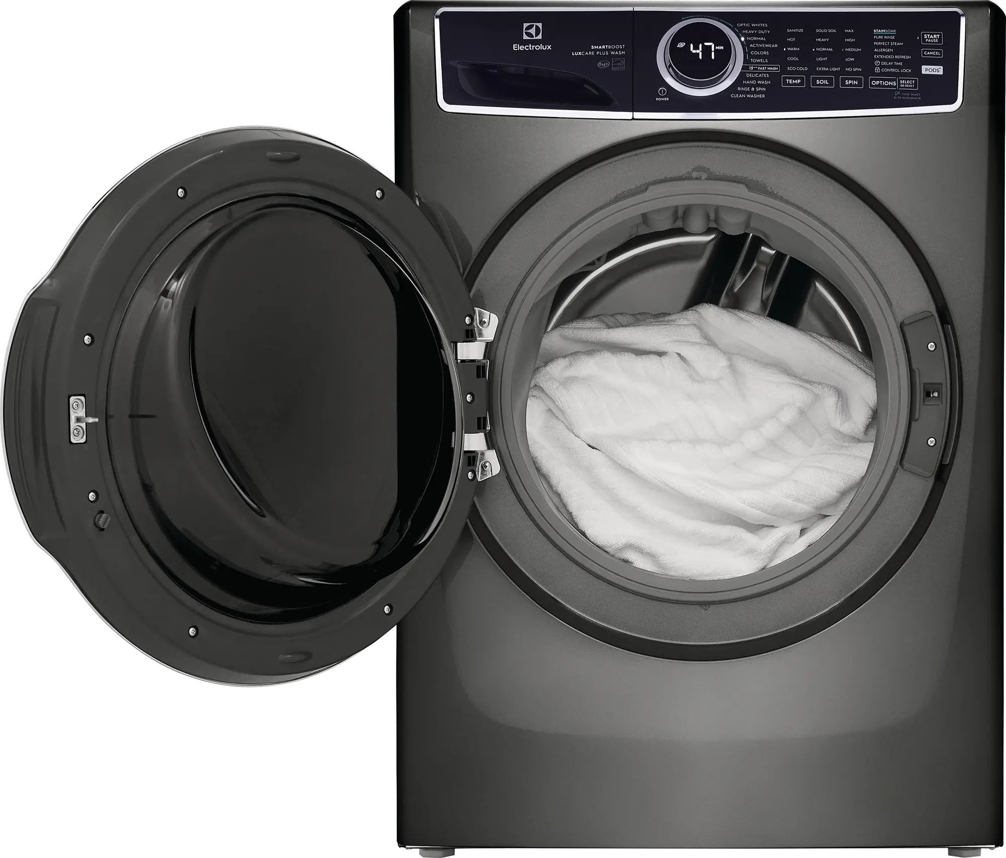 ELFW7637AT Electrolux 4.5 cu ft Front Load Washer with LuxCare Plus Wash - Titanium-3