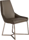 Patina Chocolate Brown Upholstered Dining Chair