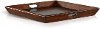 Santa Fe Dark Chocolate Tabletop Wood Tray