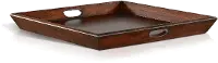 Santa Fe Dark Chocolate Tabletop Wood Tray