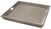Westwood Taupe Tabletop Wood Tray with Cut Out Handles